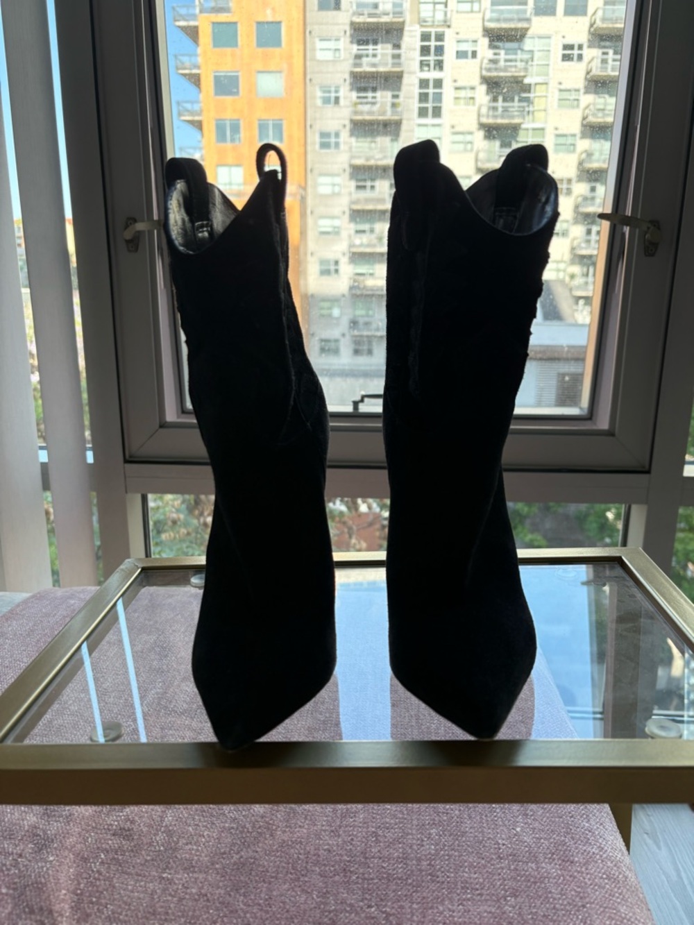 Saint Laurent Paris Western Booties - Picture 3 of 10